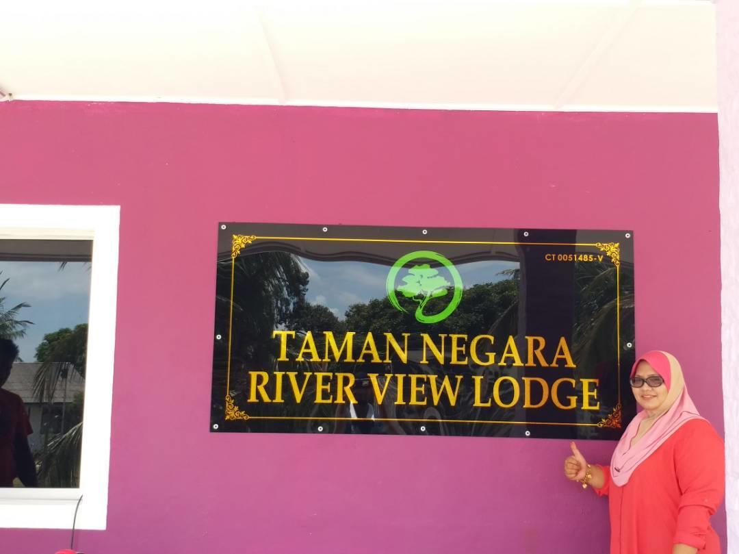 Taman Negara River View Lodge Kuala Tahan Exterior foto